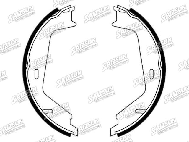 Bremsbackensatz Brake Shoe Set:272 398