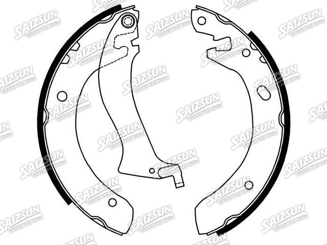 Bremsbackensatz Brake Shoe Set:SFS100140