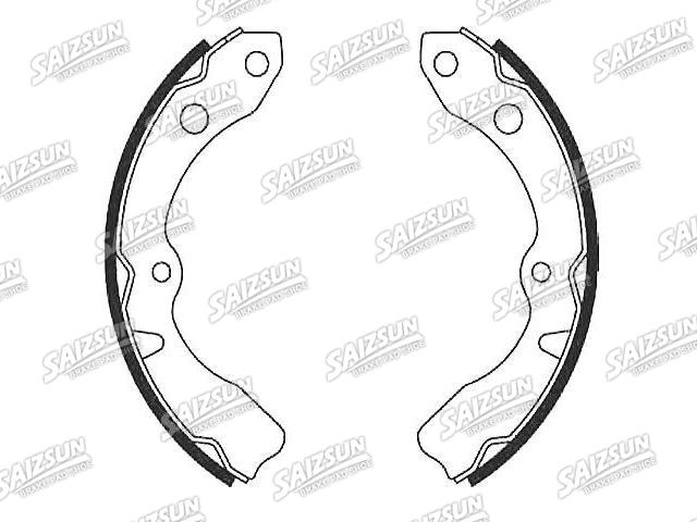 Bremsbackensatz Brake Shoe Set:04494-87701-000