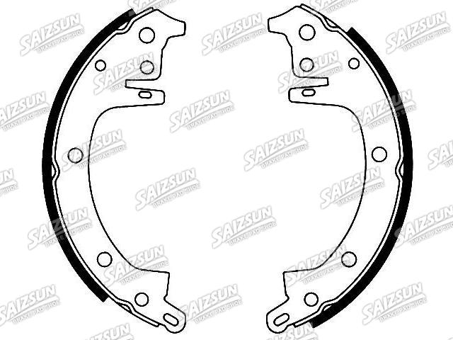 Bremsbackensatz Brake Shoe Set:04497-22020