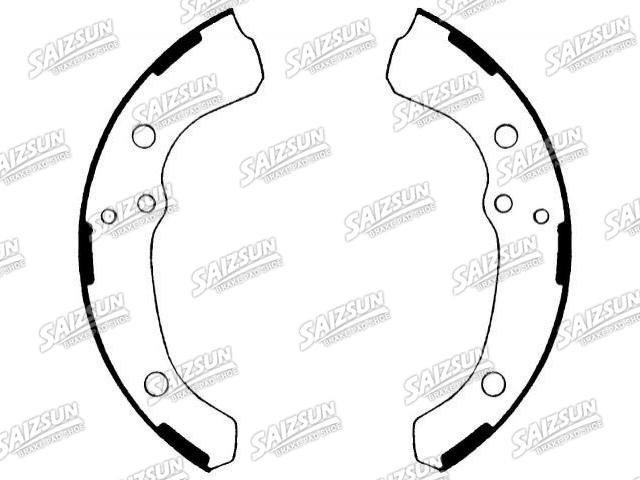 Bremsbackensatz Brake Shoe Set:04494-30010