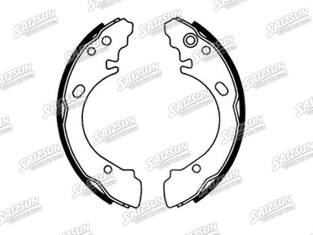 Bremsbackensatz Brake Shoe Set:K3338
