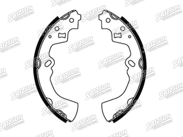 Bremsbackensatz Brake Shoe Set:H029-26-310