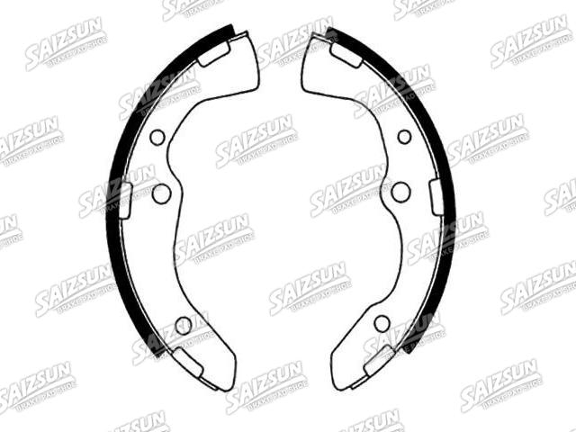 Bremsbackensatz Brake Shoe Set:K3353