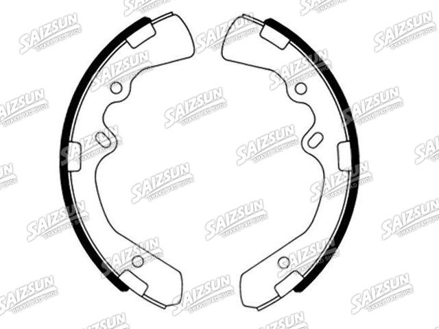 Bremsbackensatz Brake Shoe Set:K3363