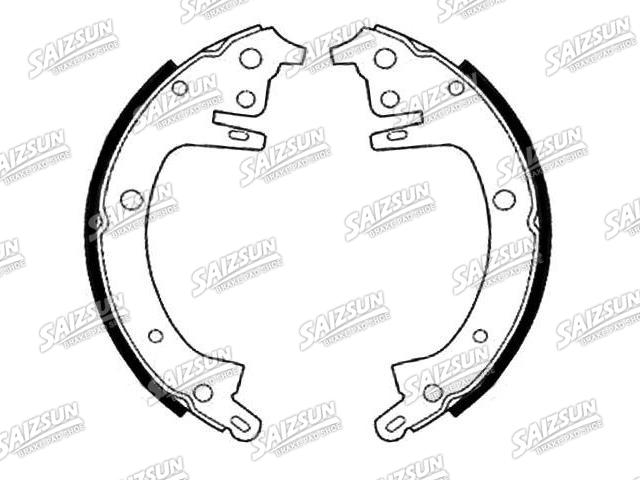 Bremsbackensatz Brake Shoe Set:5-87100-032-0
