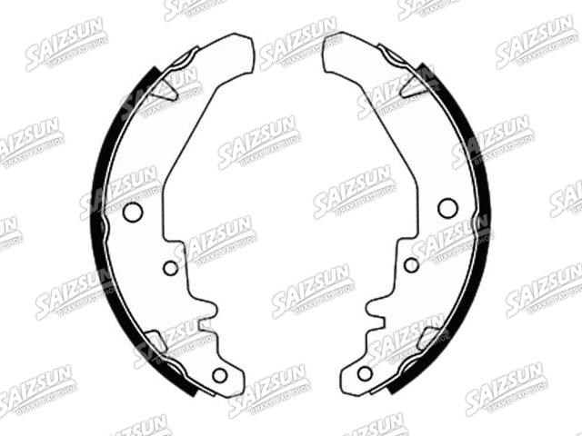 Bremsbackensatz Brake Shoe Set:7078585