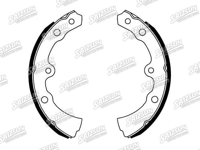 Bremsbackensatz Brake Shoe Set:K0031