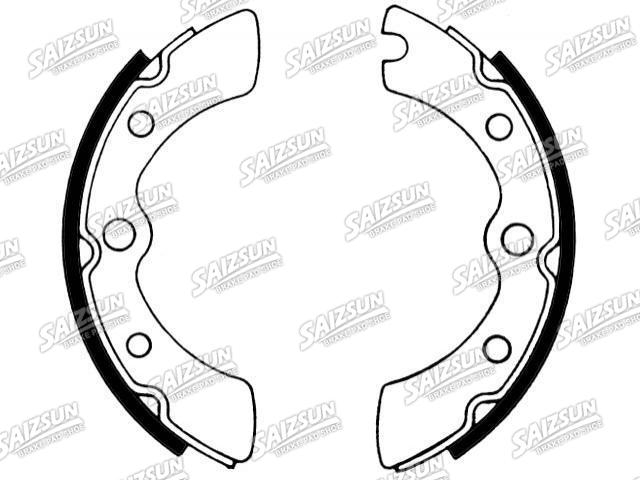 Bremsbackensatz Brake Shoe Set:K5501