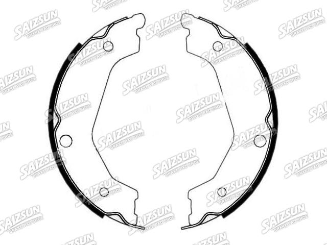 Bremsbackensatz Brake Shoe Set:58350-3ED00