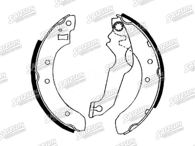 Bremsbackensatz Brake Shoe Set:5 020 977