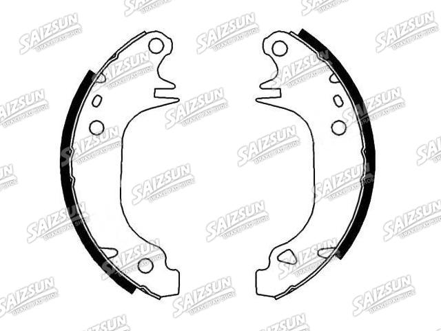 Bremsbackensatz Brake Shoe Set:4241.1T