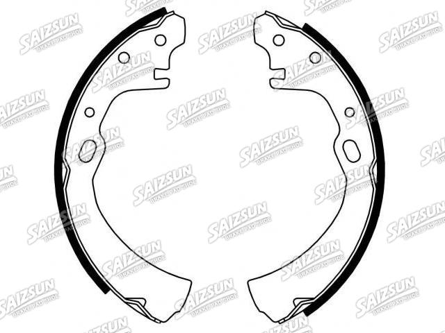 Bremsbackensatz Brake Shoe Set:44060-48R25