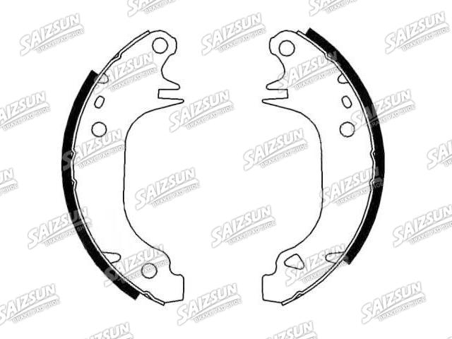 Bremsbackensatz Brake Shoe Set:4241.1Z
