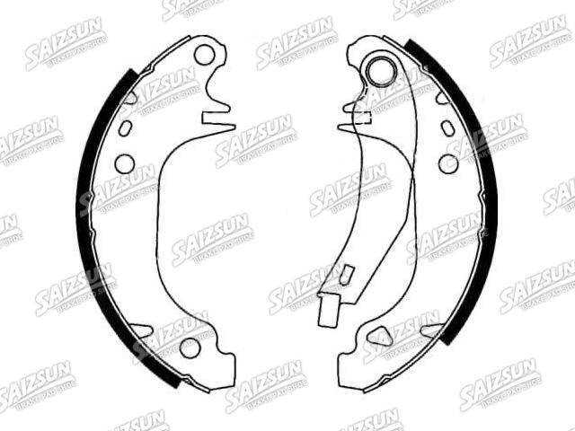 Bremsbackensatz Brake Shoe Set:95618243