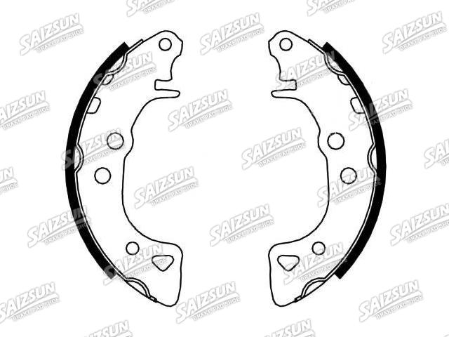 Bremsbackensatz Brake Shoe Set:4241.1X