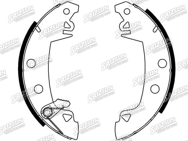 Bremsbackensatz Brake Shoe Set:95624959