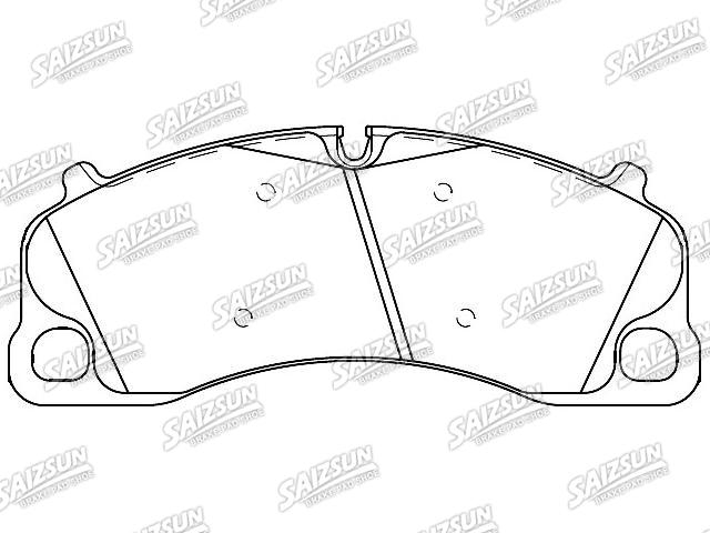Bremsbelagsatz, Scheibenbremse Brake Pad Set:991.351.947.02
