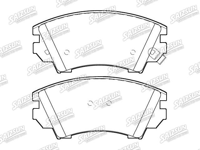 Bremsbelagsatz, Scheibenbremse Brake Pad Set:22786292