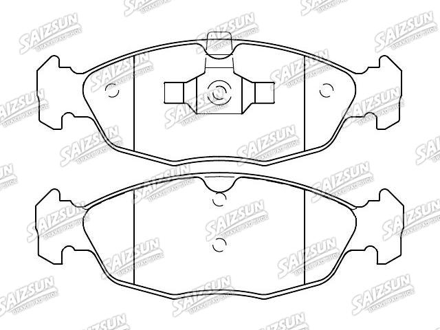 Bremsbelagsatz, Scheibenbremse Brake Pad Set:94668215
