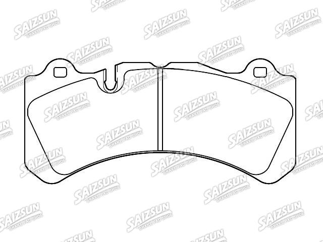 Bremsbelagsatz, Scheibenbremse Brake Pad Set:DR85-8649
