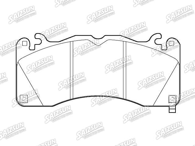 Bremsbelagsatz, Scheibenbremse Brake Pad Set:FR3Z-2001-H