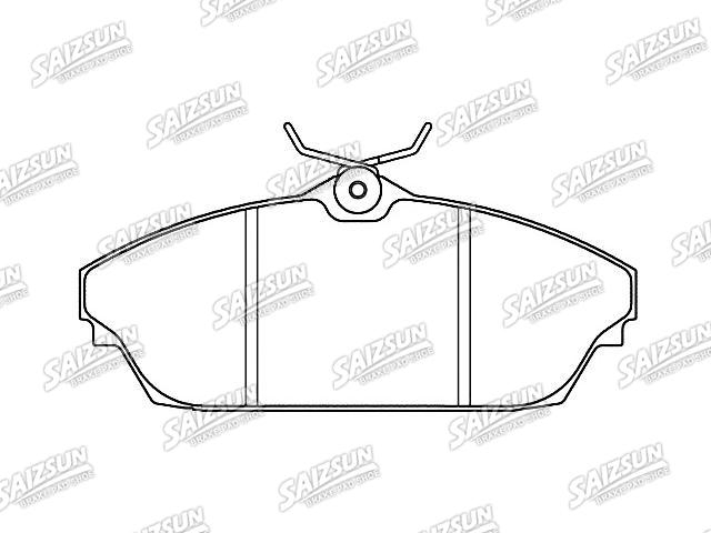 Bremsbelagsatz, Scheibenbremse Brake Pad Set:2719-4210-0114