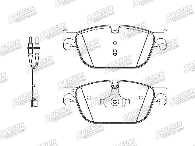Bremsbelagsatz, Scheibenbremse Brake Pad Set:4254.73