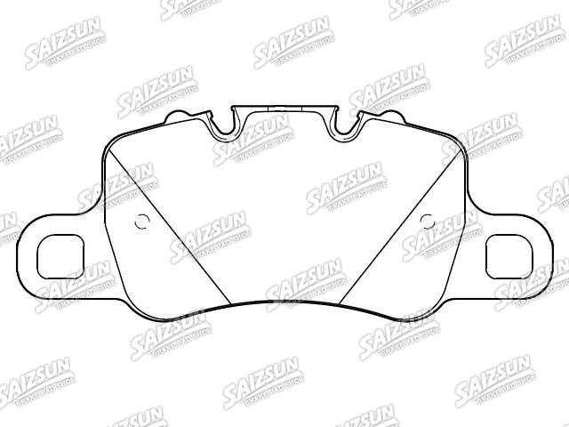 Bremsbelagsatz, Scheibenbremse Brake Pad Set:918.352.946.03