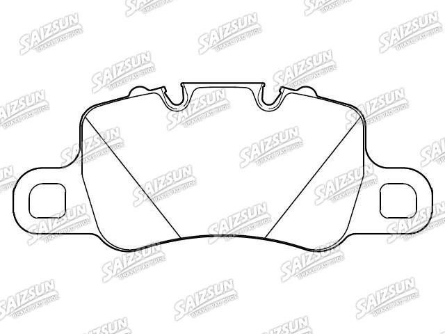 Bremsbelagsatz, Scheibenbremse Brake Pad Set:918.352.946.04