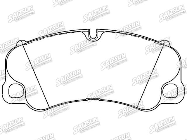 Bremsbelagsatz, Scheibenbremse Brake Pad Set:918.351.946.03