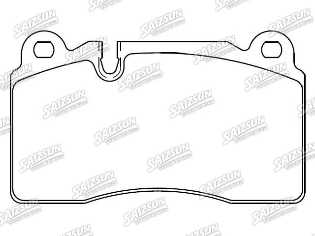 Bremsbelagsatz, Scheibenbremse Brake Pad Set:68283290AA