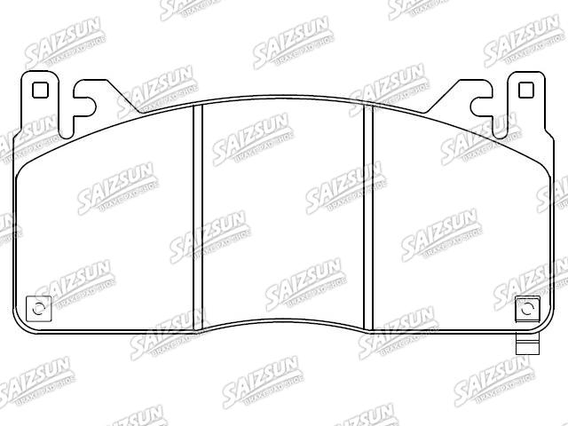 Bremsbelagsatz, Scheibenbremse Brake Pad Set:FR3Z-2001-J