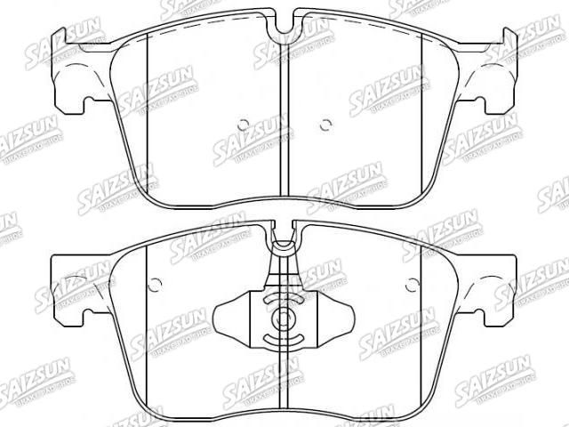 Bremsbelagsatz, Scheibenbremse Brake Pad Set:T2H7448