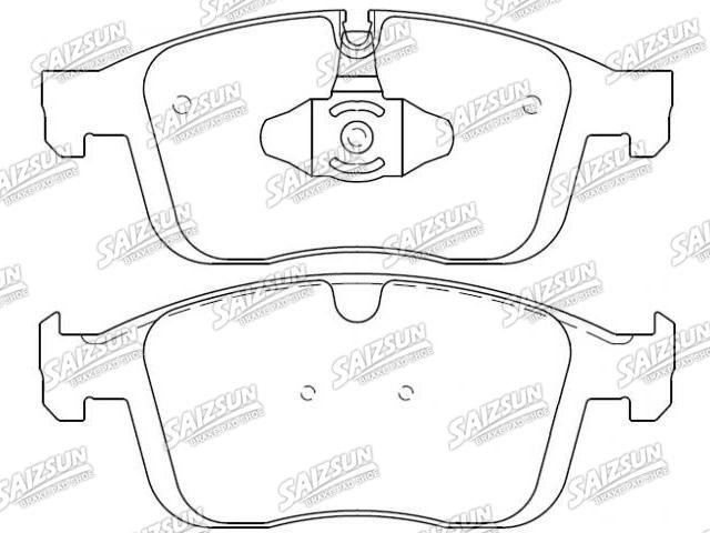 Bremsbelagsatz, Scheibenbremse Brake Pad Set:31445985