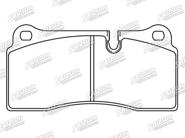 Bremsbelagsatz, Scheibenbremse Brake Pad Set:420 698 451 H