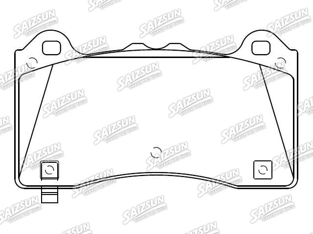 Bremsbelagsatz, Scheibenbremse Brake Pad Set:G1FZ-2001-A