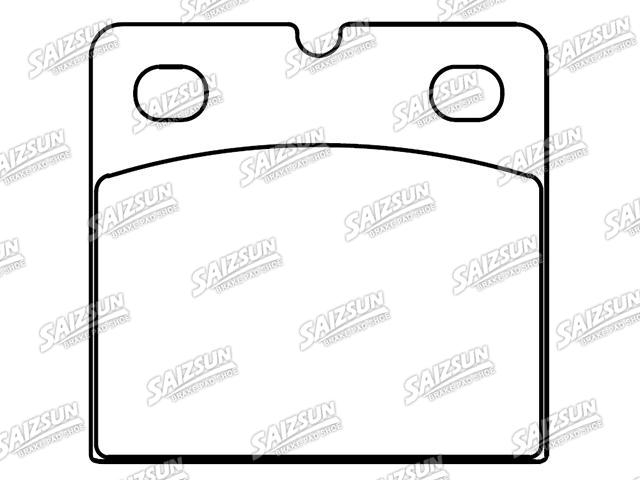 Bremsbelagsatz, Scheibenbremse Brake Pad Set:43221-T6N-A52