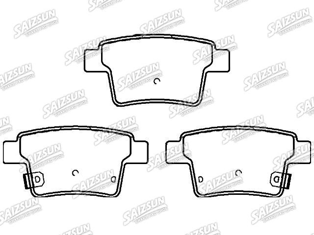 Bremsbelagsatz, Scheibenbremse Brake Pad Set:PW891182