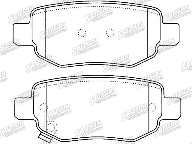 Bremsbelagsatz, Scheibenbremse Brake Pad Set:T21-3502080
