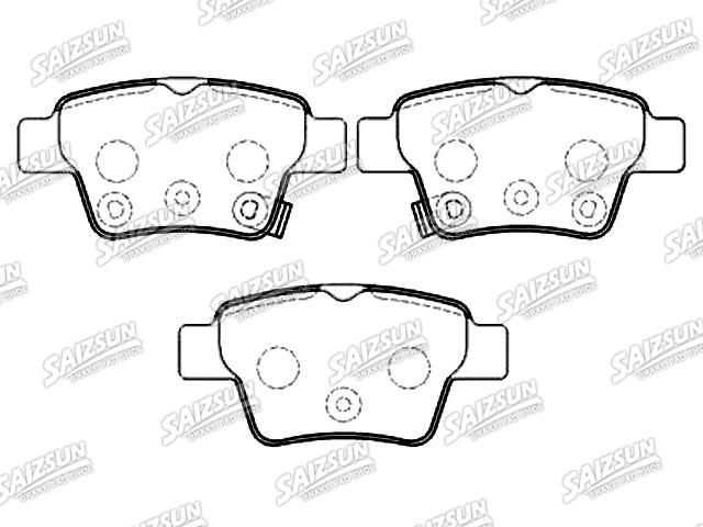 Bremsbelagsatz, Scheibenbremse Brake Pad Set:EG3502300C1