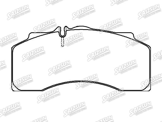 Bremsbelagsatz, Scheibenbremse Brake Pad Set:405 420 00 20