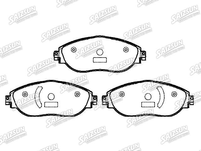 Bremsbelagsatz, Scheibenbremse Brake Pad Set:3Q0 698 151