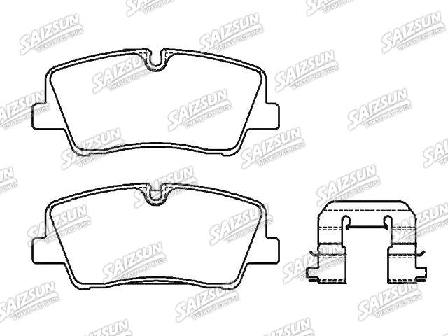 Bremsbelagsatz, Scheibenbremse Brake Pad Set:58301-59A10