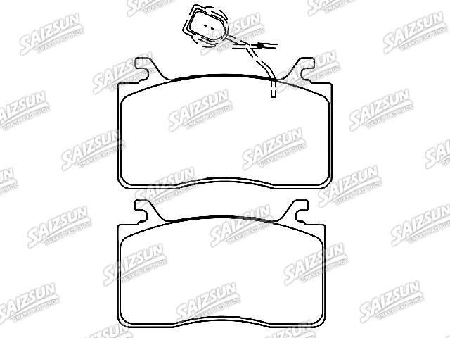 Bremsbelagsatz, Scheibenbremse Brake Pad Set:77367733