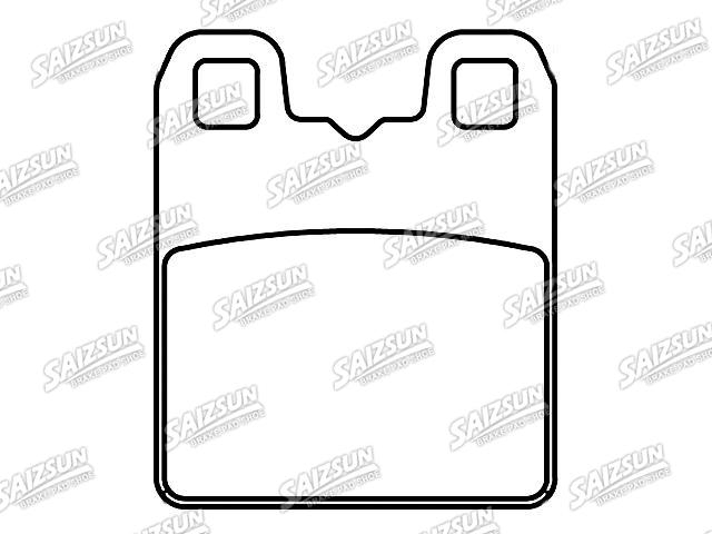 Bremsbelagsatz, Scheibenbremse Brake Pad Set:68317357AA
