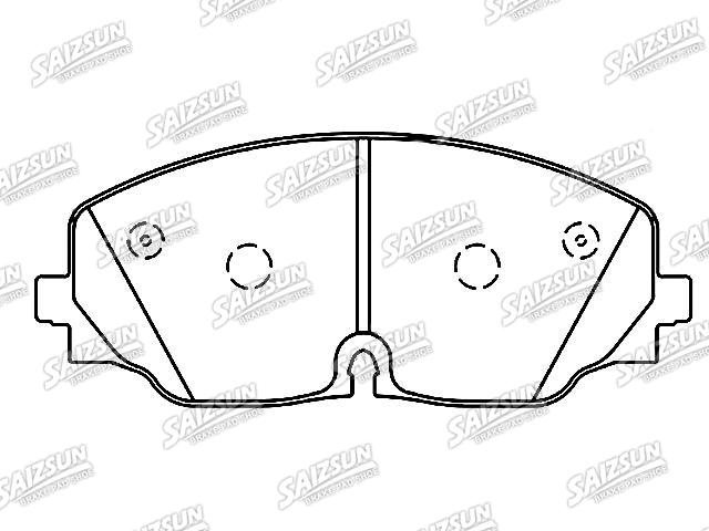 Bremsbelagsatz, Scheibenbremse Brake Pad Set:3QF 698 151