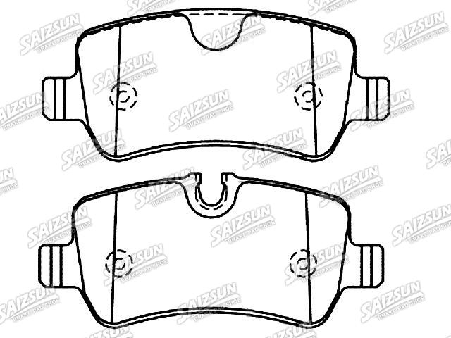 Bremsbelagsatz, Scheibenbremse Brake Pad Set:10084008