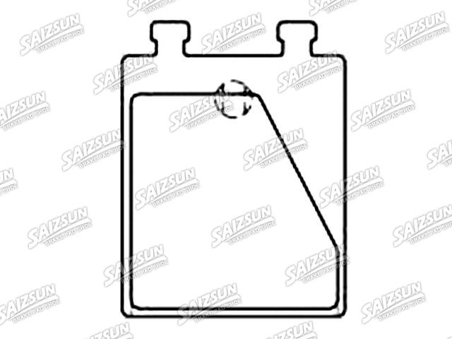 Bremsbelagsatz, Scheibenbremse Brake Pad Set:3Z0 609 405 A