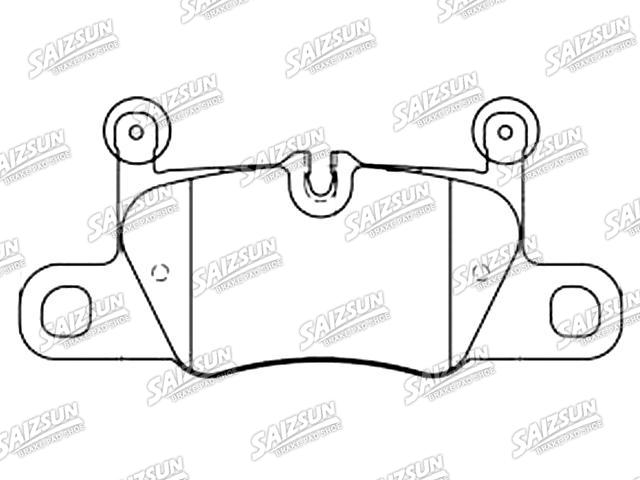 Bremsbelagsatz, Scheibenbremse Brake Pad Set:9Y0 698 451 E